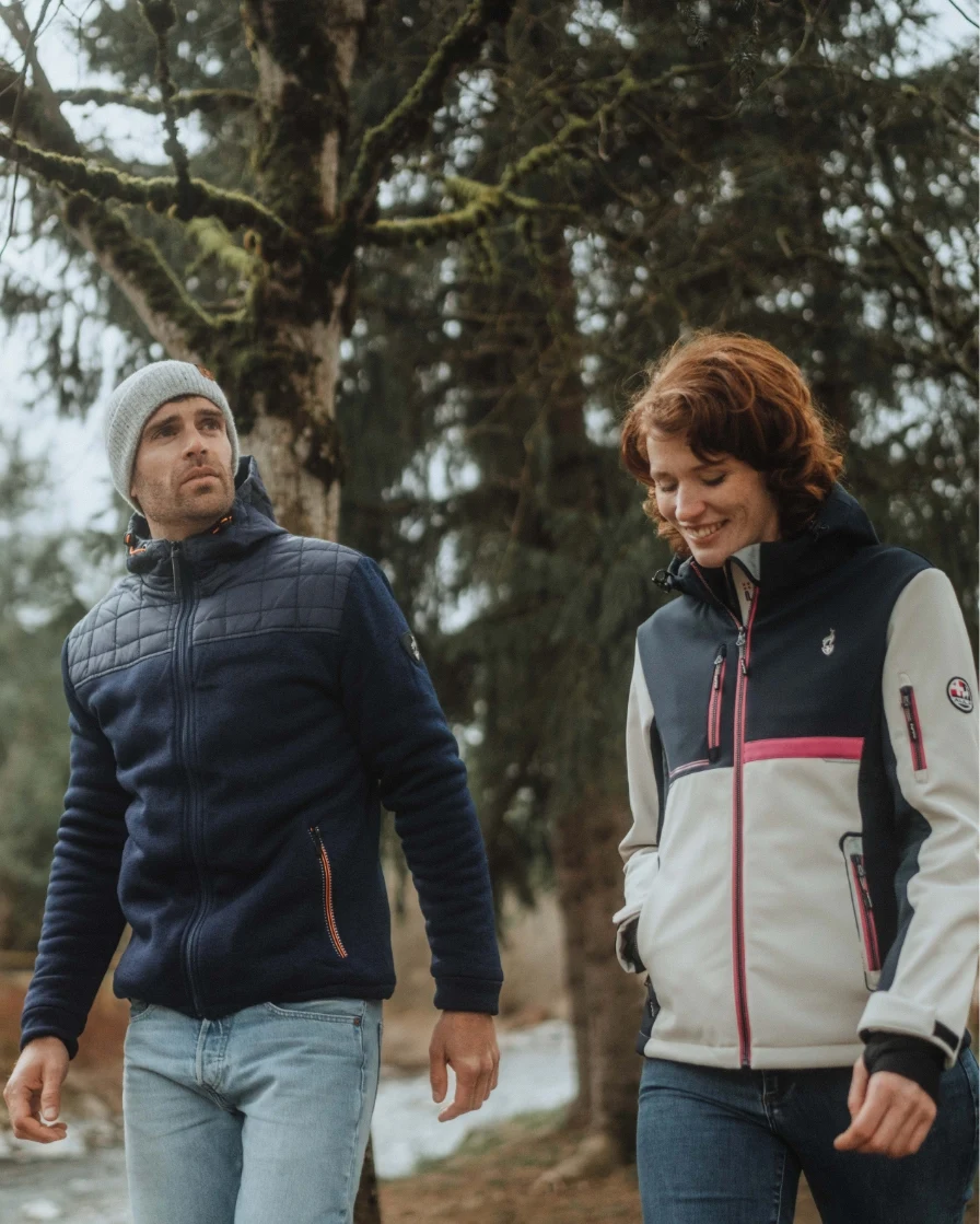 Couple walking