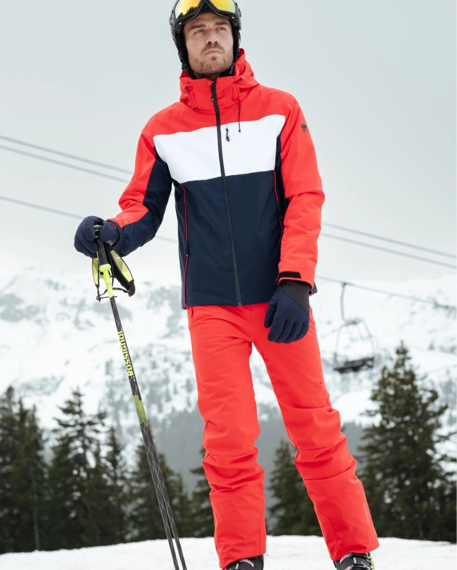 Man in skiwear
