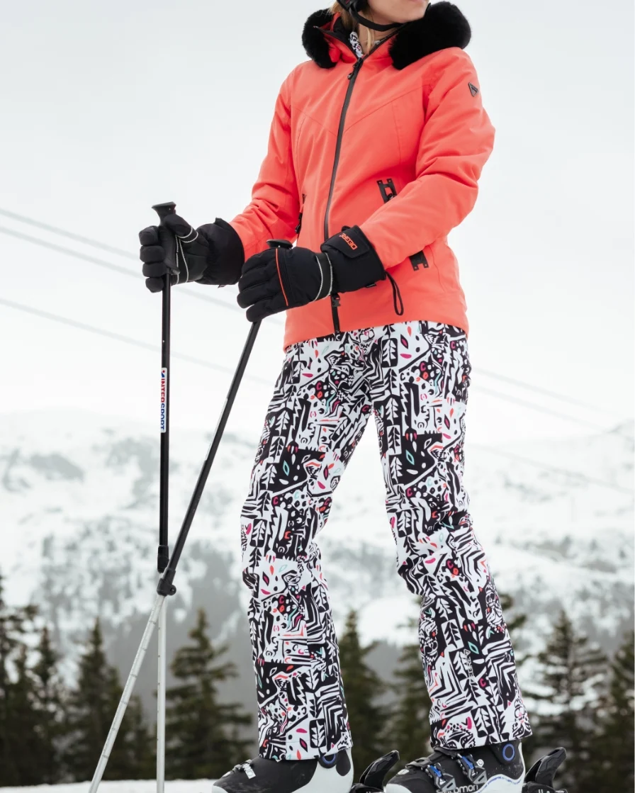 Person in skiwear