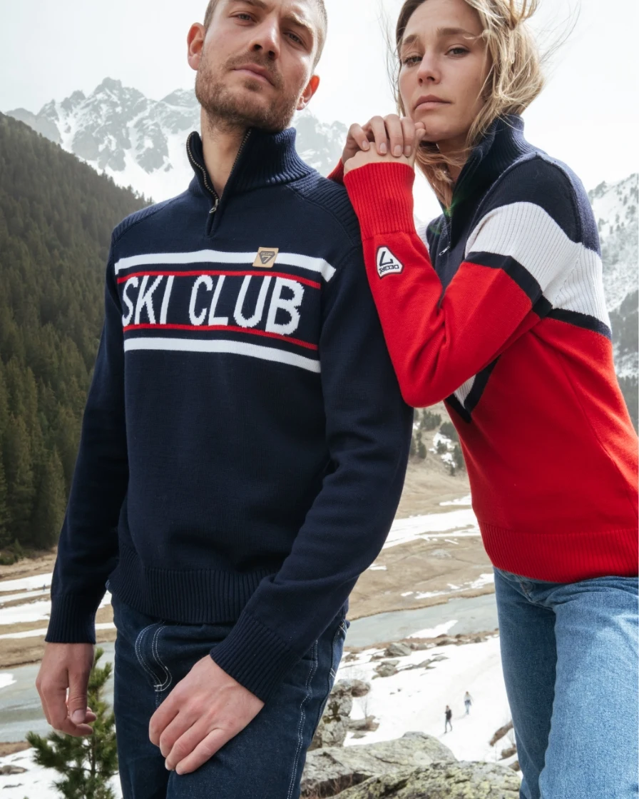 Couple in snow