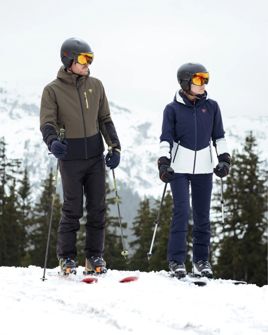 Couple in snow