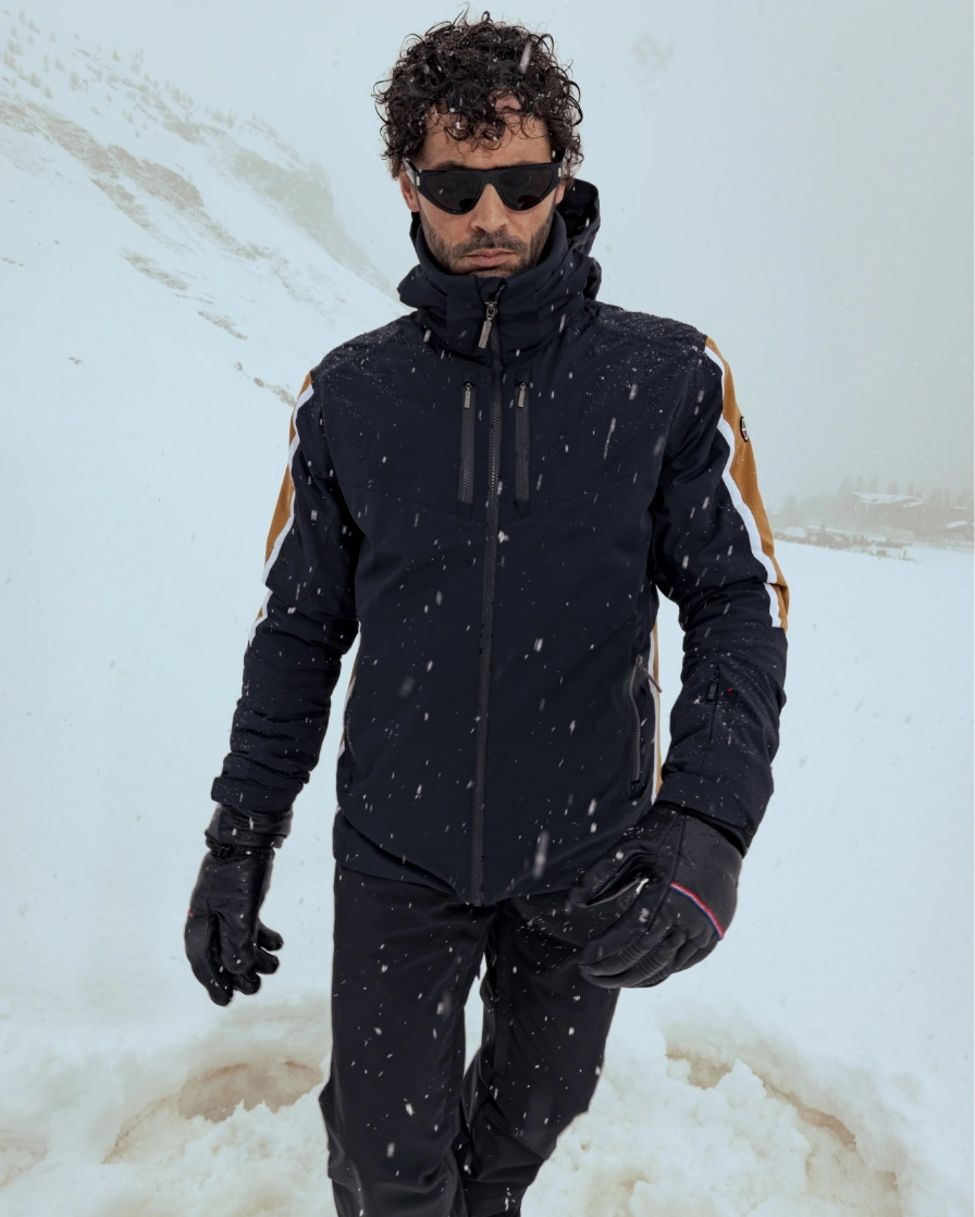 Man in snow