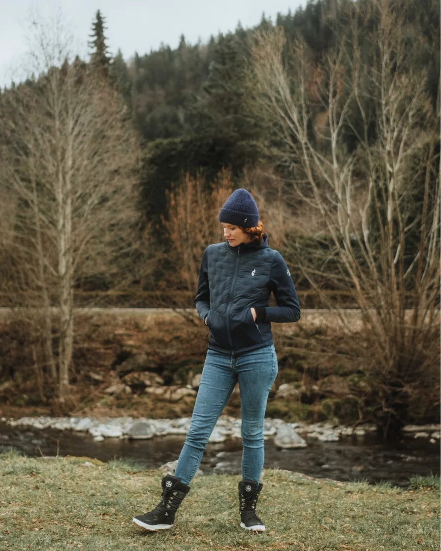Person in forrest