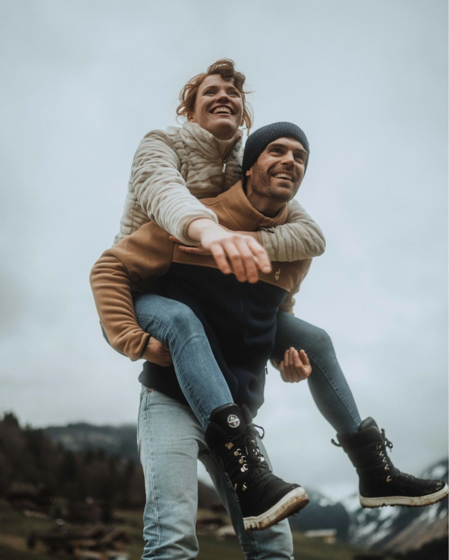 Couple outdoors